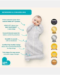 Love to Dream - SWADDLE UP™ 1.0 TOG