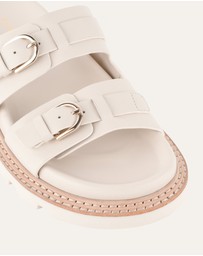 Jo Mercer - Vichy Flat Sandals
