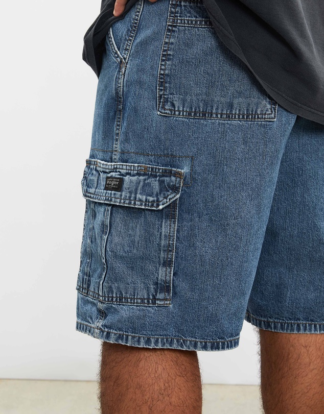 Vintage by The Real Deal - Pre Loved - Vintage Wrangler Denim Cargo Shorts