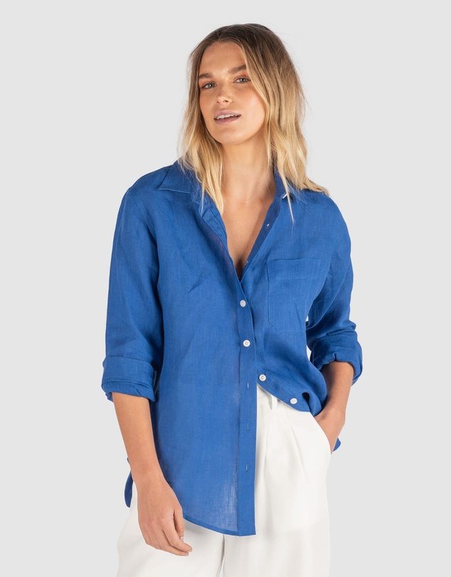 CAMIXA - IRIS Linen Shirt