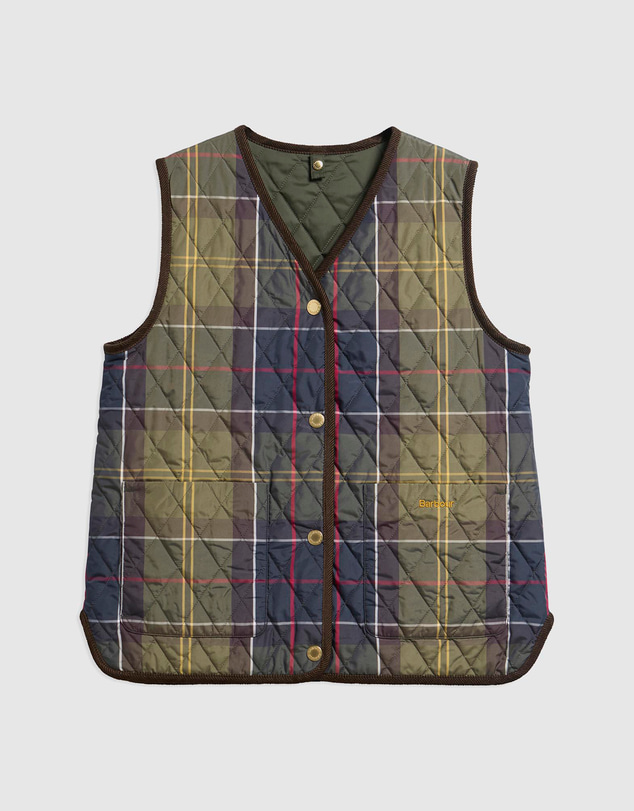 Barbour - Tartan Reimaginedicons Reversible Tartan Quilted Liner