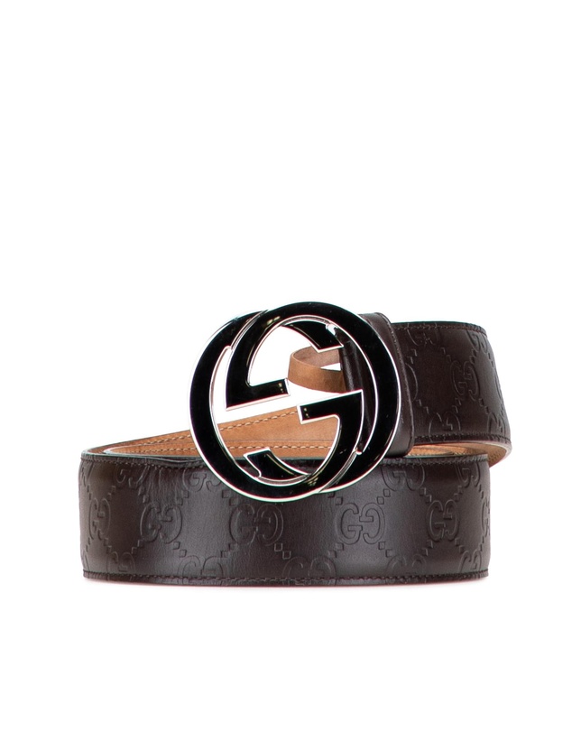 Pre-Loved by Azura Reborn - Pre-Loved Guccissima Interlocking G Belt