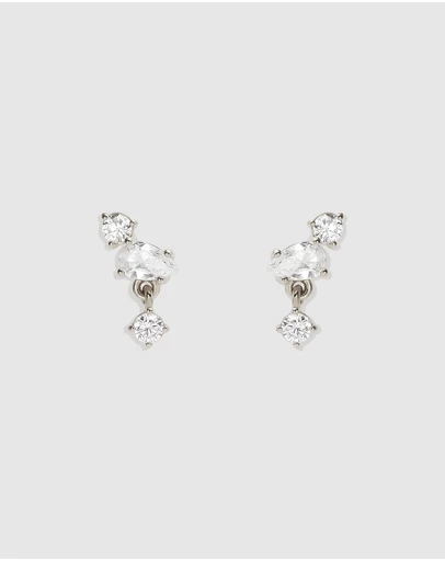 By Charlotte - No Rain, No Flowers Stud Earrings