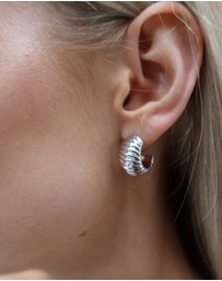 Reh Studios - Avery Hoops - Silver