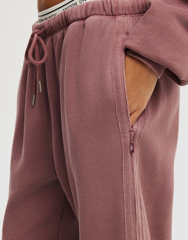 Cotton On Body Active - Active Raw Edge Wide Leg Sweatpants