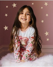 Fleur Harris - 'Toadstool' Slumber Sleep Set in Peach