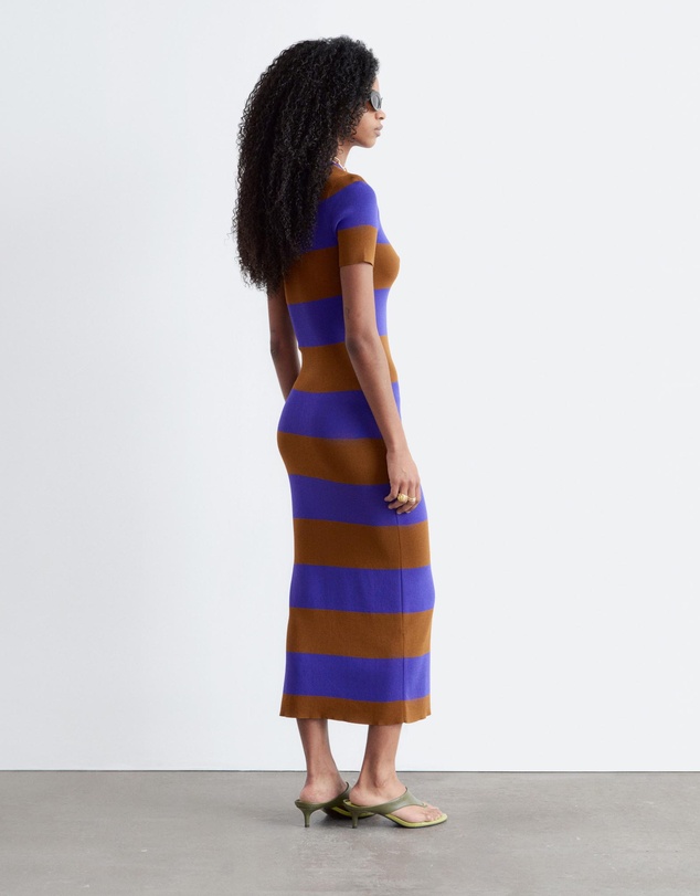 & Other Stories - Rib-Knitted Maxi Dress