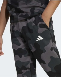 adidas Sportswear - Seasonal Essentials Camo Fleece Pant Kids