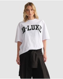 Decjuba - D-Luxe Distressed Logo Tee