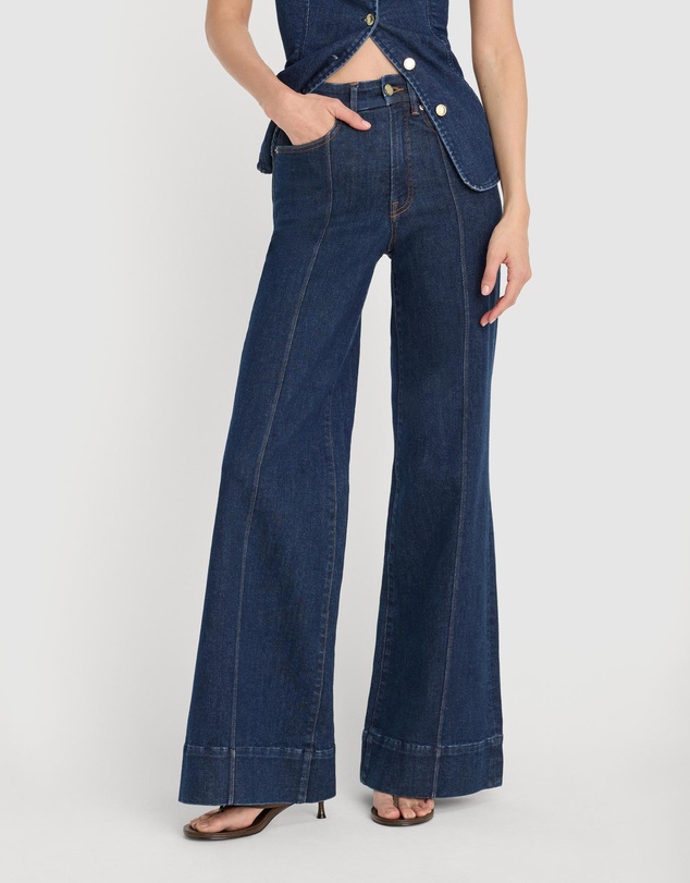 Good American - Good Waist Palazzo Jeans