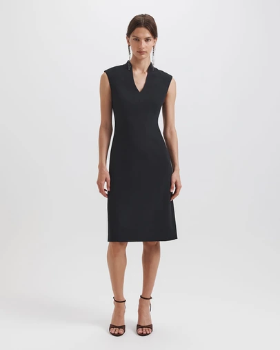 SABA - Dharma V Neck Midi Dress