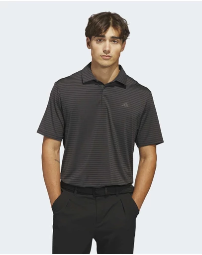adidas Performance - PERFORMANCE TWO-COLOR STRIPE POLO SHIRT Mens