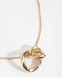 Lovisa - Gold Plated Swirl Pendant