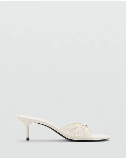 M.N.G - Strappy Kitten Heels