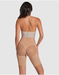 Leonisa - SmartShape Extra-High Waist Thigh & Tummy Control Short
