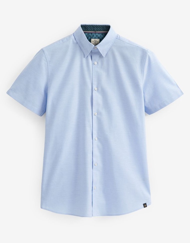 NEXT - Stretch Oxford Short Sleeve Shirt