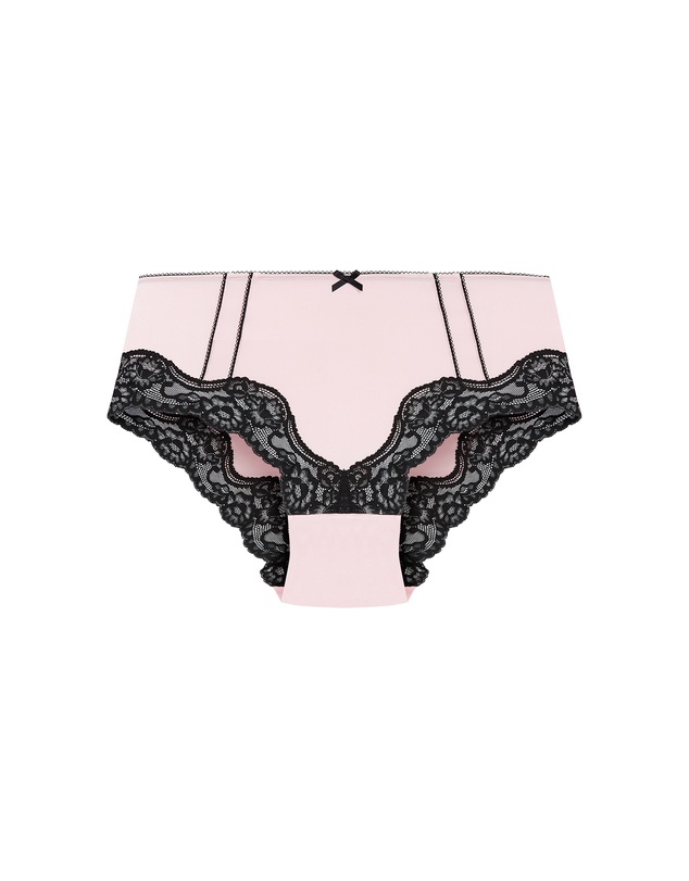 City Chic - Plus size Leticia Shorty - pink icing