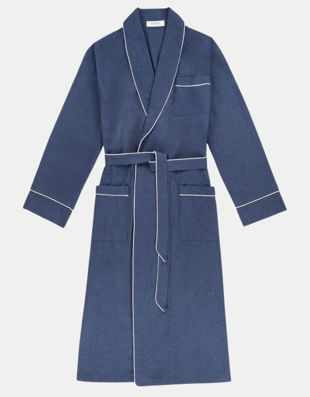 Henry Bucks - Henry Lounge Flannel Cotton Robe