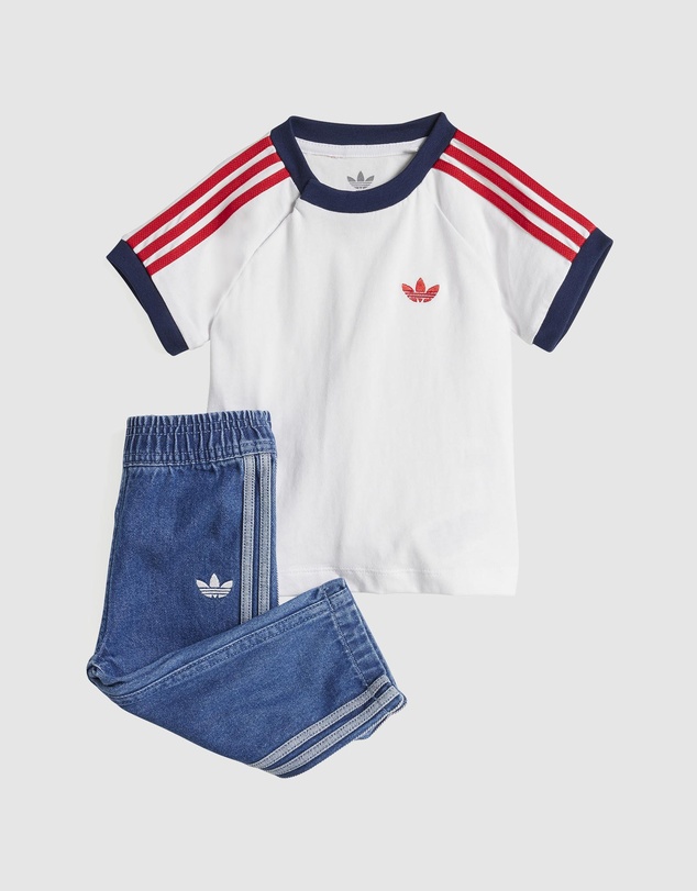 adidas Originals - Adicolor Denim Tee Set - Babies-Kids