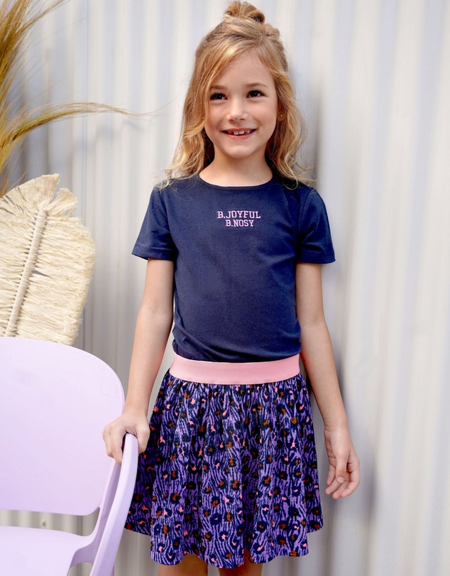 B.Nosy - Leopard Combi Dress - Kids-Teens