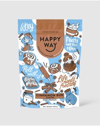 Happy Way - Cinnamon Bun Whey Protein Powder