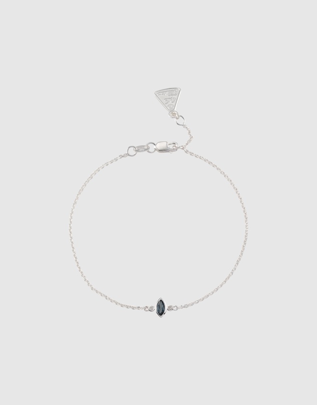Von Treskow - Marquise London Blue Topaz Bracelet