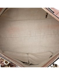 Pre-Loved by Azura Reborn - Pre-Loved Metallic Pebbled Calfskin Bella Satchel