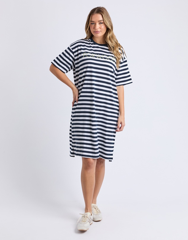Foxwood - Simplified Stripe Tee Dress