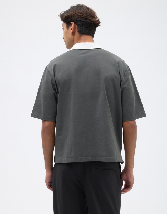 AERE - Boxy Contrast Polo