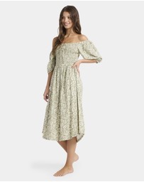 Roxy - Womens Wildside Mercad Midi Dress