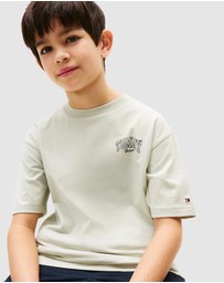 Tommy Hilfiger - Varsity Back Graphic T-Shirt - Teens