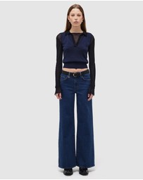 Neuw - Eva Wide Indigo Muse Jeans