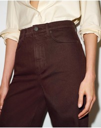 Reformation - Cary High Rise Slouchy Wide Leg Jeans