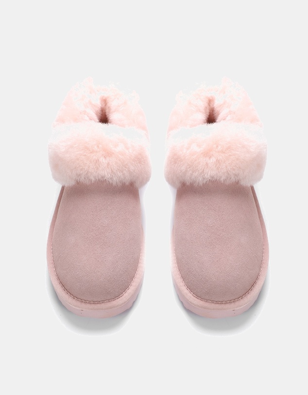 AusWooli Ugg Boots - Coogee Sheepskin Cozy Ankle Slippers