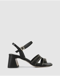 S by Sempre Di - Oriane Block Sandals