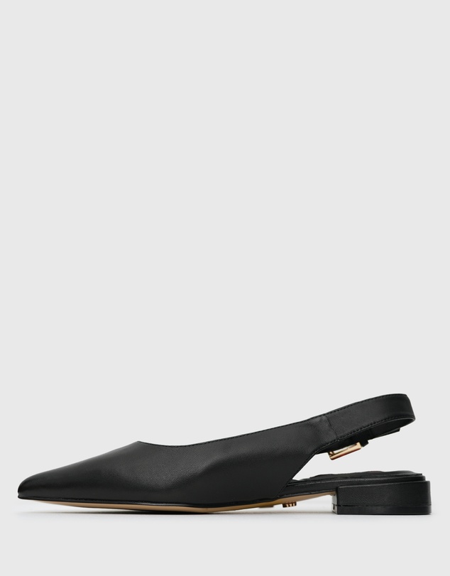 Betts - Wider Fit Chaps Leather Low Heel Pumps