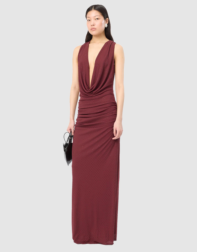 ROTATE - Maxi Halterneck Dress