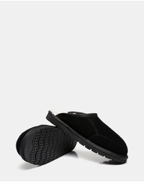 EVERAU - Australian Shepherd Ugg Bred Slipper Cow Suede Upper House Shoes
