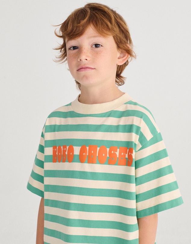 Bobo Choses - Modern Striped T-Shirt - Babies-Teens