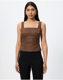 Reformation - Clarence Linen Top
