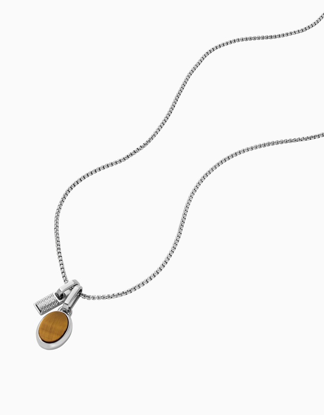 Fossil - Jewelry Silver Tone Necklace
