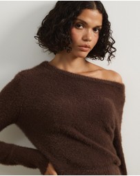 Atmos&Here - Abi Off Shoulder Sweater