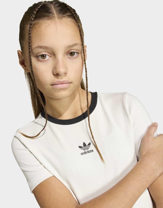 adidas Originals - Tight Mini Rib T-Shirt - Kids-Teens