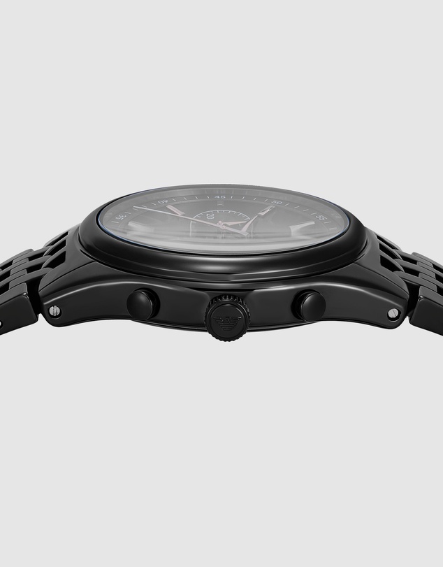 Emporio Armani - Black Chronograph Watch