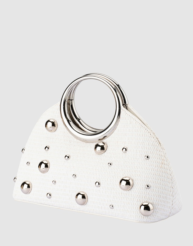 Olga Berg - Charlotte Woven Top Handle