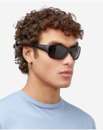 Hawkers Co - HAWKERS - RAVE - POLARIZED BLACK DARK Sunglasses for Men and Women UV400
