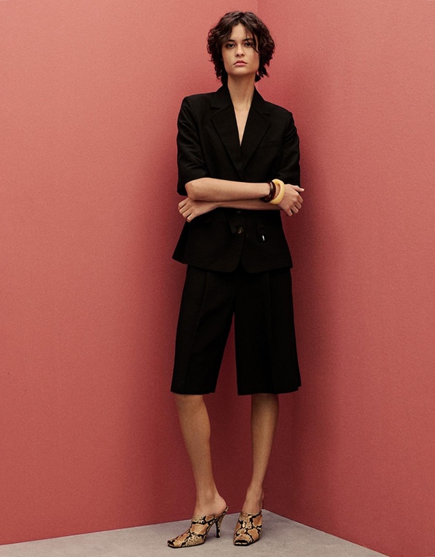 M.N.G - Argelia Linen-Blend Suit Bermuda Shorts