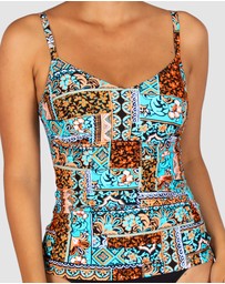 Baku Swimwear - Tulum D-E Cup Underwire Singlet Top