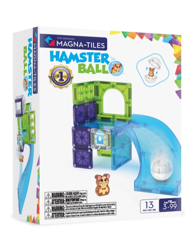Magna-Tiles - MAGNA-TILES - Hamster Ball - 13 Piece