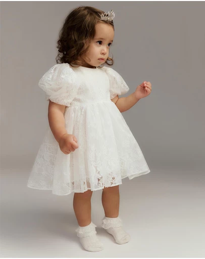 Bardot Junior - Linda Lace Mini Dress - Babies-Kids